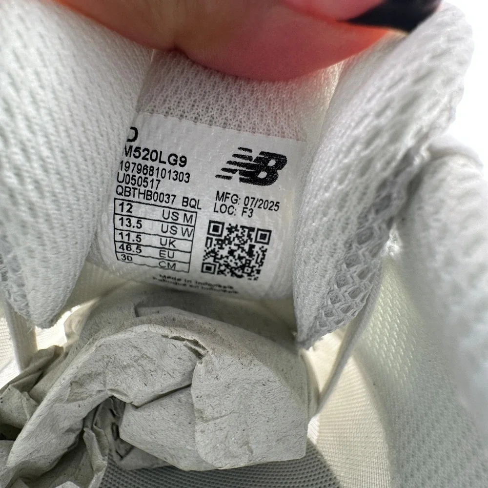 New Balance Fresh Foam 520‎ v9 Running Shoes Mens 12 D Gray Matter Sneaker NEW